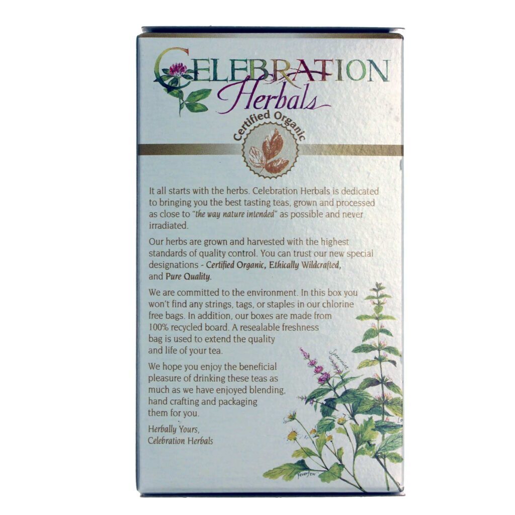 Celebration Herbals Chá de Semente de Feno-Grego - 24 Saquinhos para o Bem-Estar Diário - Imagem 3