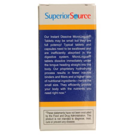 Superior Source, Vitamina D3 Infantil 400 IU - 100 Micro-Tabletes Sublinguais - Image 3