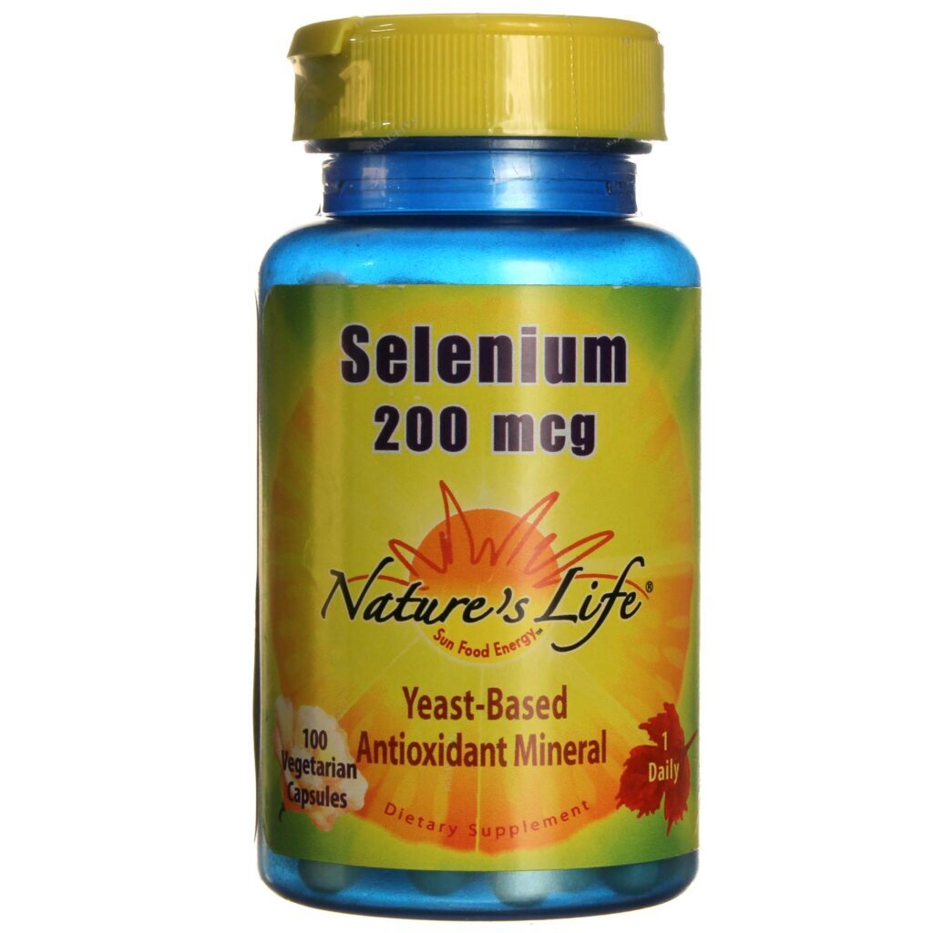 Nature's Life Selênio 200 mcg - 100 Cápsulas Vegetarianas: Antioxidante Essencial para a Saúde no Brasil