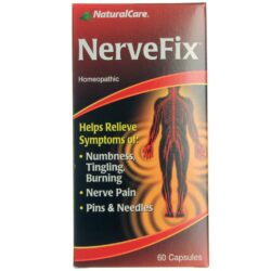 NerveFix Homeopatia Natural Care 60 Cápsulas para Bem-Estar Neurologico