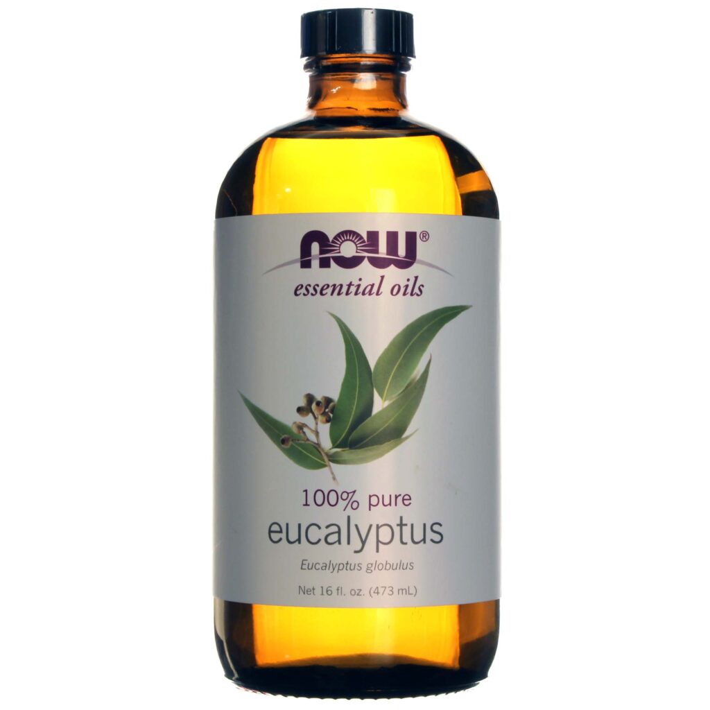 Now Foods Óleo Essencial Eucalipto Orgânico 473ml: Puro e Poderoso para Bem-Estar