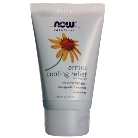 Now Foods, Gel de Arnica Para Alívio Refrescante - 59 ml (2 fl oz)