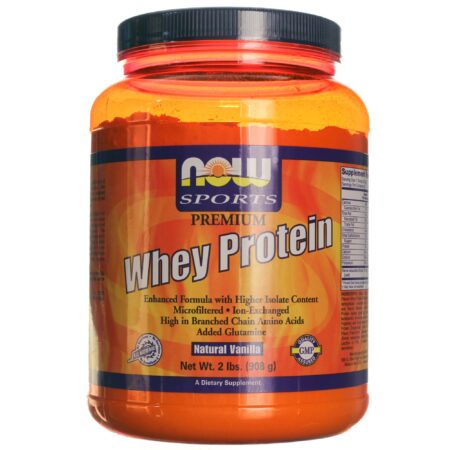 Whey Proteína Now Foods Prêmio Baunilha 2 lbs (908g)