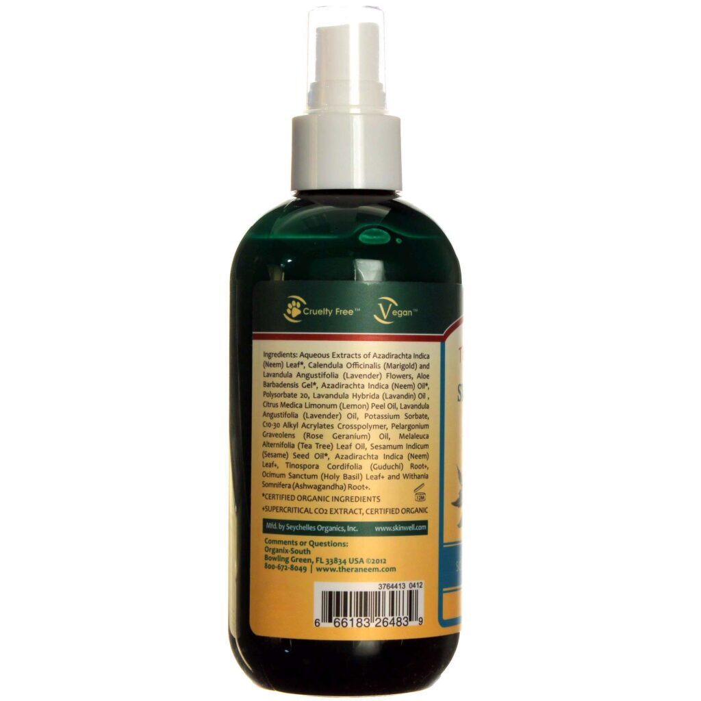 Organix South Pele Spray Calmante para Animais 237ml (8 fl oz) - Alívio e Saúde da Pele - Imagem 3