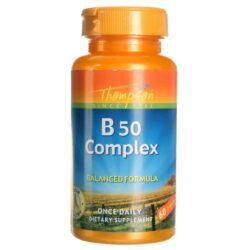 Thompson Complexo B 50 - 60 Cápsulas: Energia e Vitalidade Diária