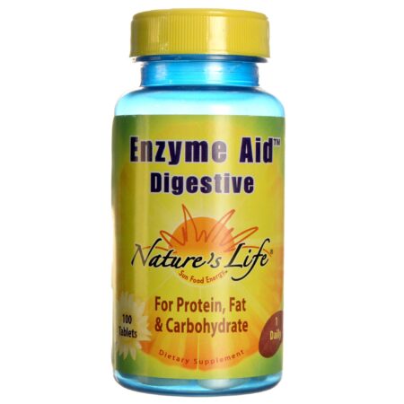 Nature's Life Digestive Enzyme Aid 100 Tabletes