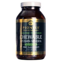 Pioneer Multi Vitaminas e Minerais 180 Frutas Mastigáveis - Sua Dose Diária de Bem-Estar