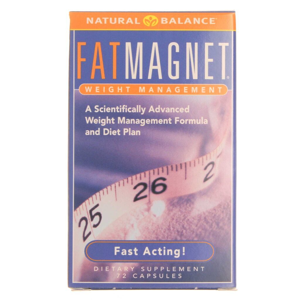 Fat Magnet 72 Cápsulas Natural Balance: Controle de Peso com Tecnologia Avançada