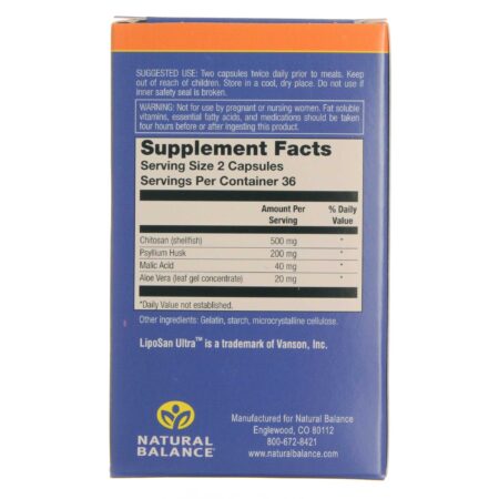 Natural Balance, Fat Magnet® - 72 Cápsulas - Image 3