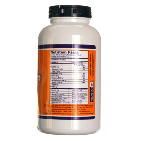 Levedura Nutricional em Pó Now Foods 284 g - Image 2