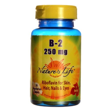 Nature's Life, B-2 250 mg - 50 Tabletes