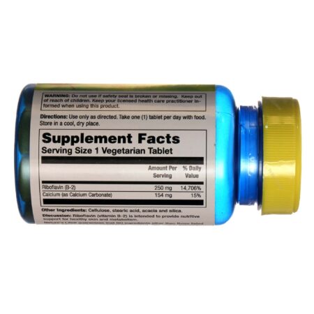 Nature's Life, B-2 250 mg - 50 Tabletes - Image 2