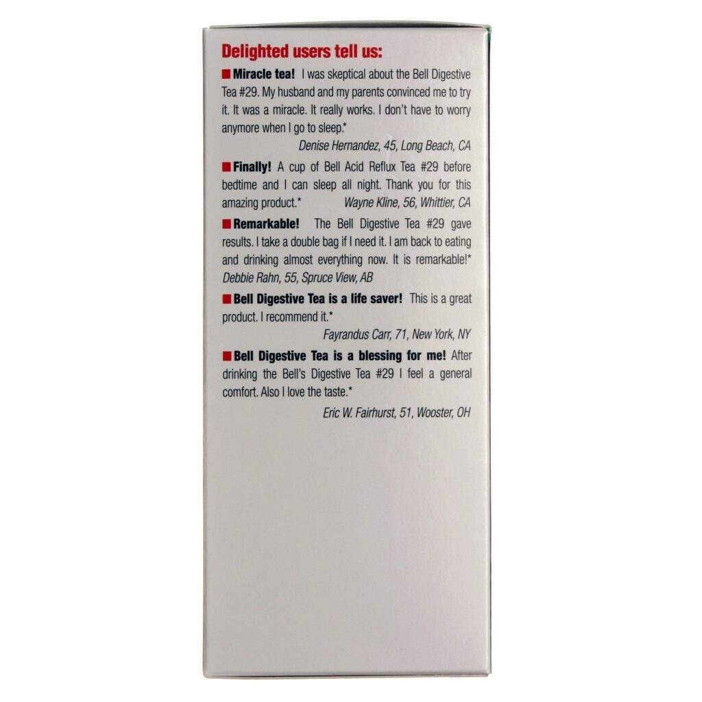 Bell Chá Digestivo 30 Saquinhos - Alívio Natural para o Bem-Estar Intestinal - Imagem 4