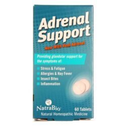 Natra-Bio Suporte Adrenal Sem Sabor 60 Tabletes: Equilíbrio e Vitalidade