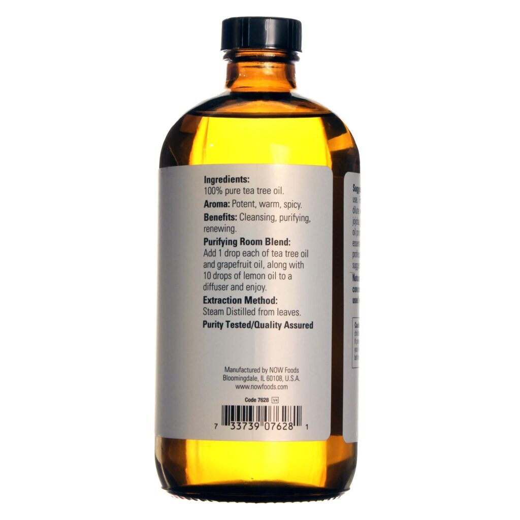 Now Foods Óleo Essencial 100% Puro - 473 ml: Aromaterapia Pura e Natural para Bem-Estar - Imagem 2