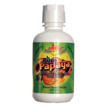 Nature's Life Papaya Pure com Pulp 16 fl oz