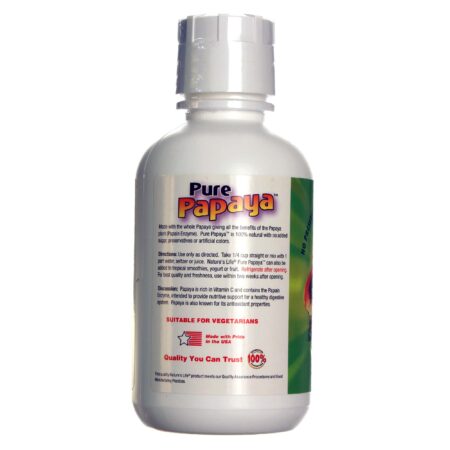 Nature's Life Papaya Pure com Pulp 16 fl oz - Image 3