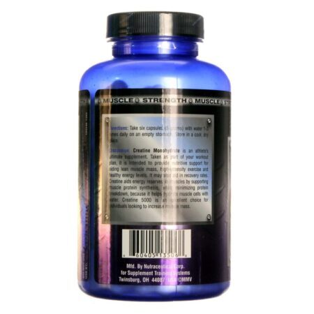 Supplement Training Systems Creatina 5000 - 180 Cápsulas Vegetarianas: Energia e Desempenho Máximos - Imagem 3