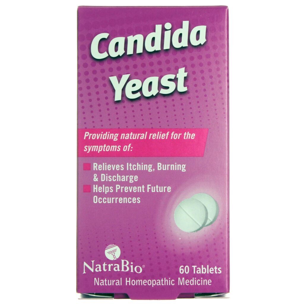 Natra-Bio Cândida Levedura Sem Sabor 60 Tabletes: Saúde Intestinal e Bem-Estar Holístico