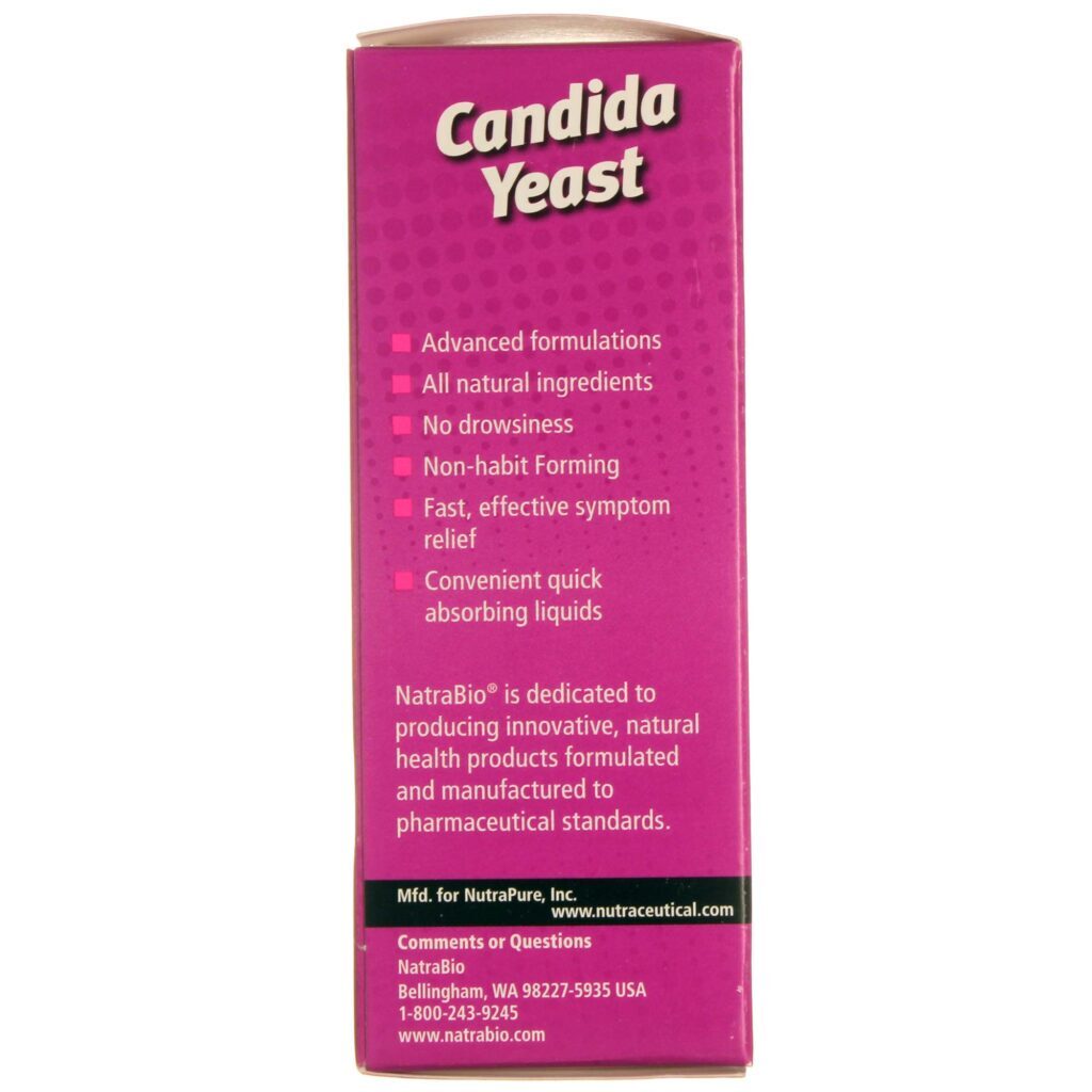 Natra-Bio Levedura Candida Sem Sabor 30ml: Suporte Natural para o Bem-Estar Intestinal - Imagem 4