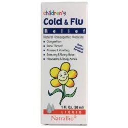 Natra-Bio Alívio Gripe e Resfriado Infantil Sem Sabor - 30ml