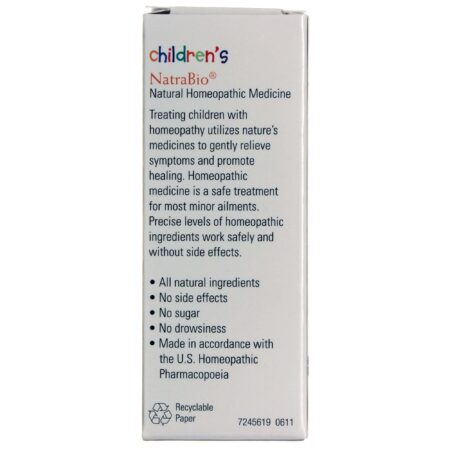 Natra-Bio, Alívio da Gripe e Resfriado Infantil, Sem Sabor - 30 ml (1 fl oz) - Image 3