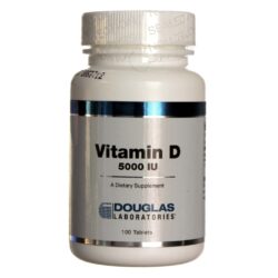 Douglas Labs Vitamina D 5000 UI - 100 Tabletes: Saúde Óssea e Imunidade