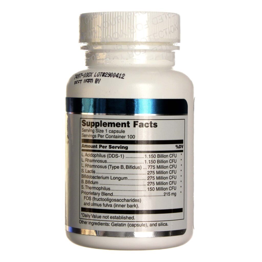 Douglas Labs Multi-Probiotic 4000 sem Sabor: 100 Cápsulas para Saúde Intestinal no Brasil - Imagem 2