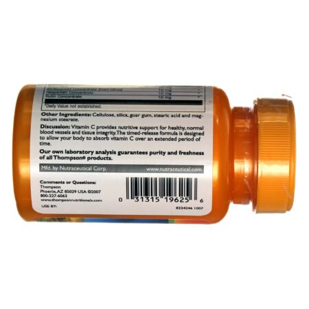 Thompson, Vitamina C 1000 mg - 30 Tabletes - Image 3