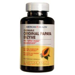 Enzimas do Mamão Original American Health - 250 Tabletes para Digestão