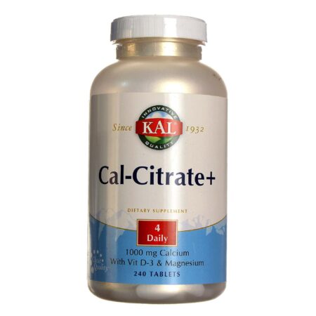 Kal, Citrato de Cálcio 1000 mg - 240 Tabletes