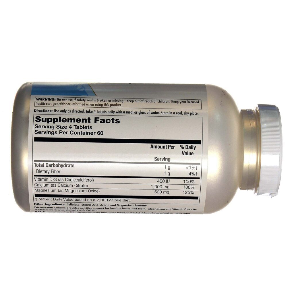 Kal Citrato de Cálcio 1000 mg - 240 Tabletes: Saúde Óssea e Vitalidade no Brasil - Imagem 2