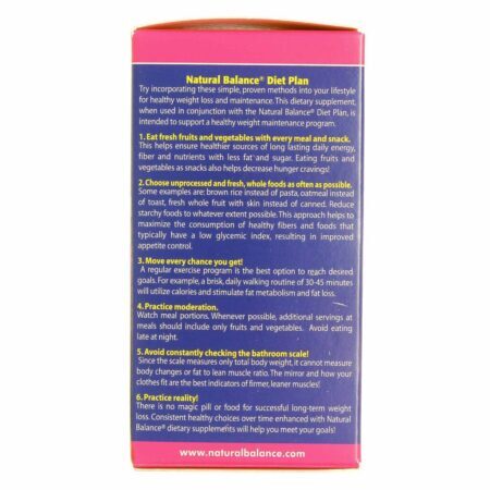 Natural Balance Diet Pep Fórmula Energizante 60 Tabletes – Energia e Vitalidade — foto 2