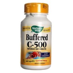 Nature's Way C-500 Vitamina C 500mg - 100 Cápsulas: Imunidade e Energia para o Seu Dia a Dia