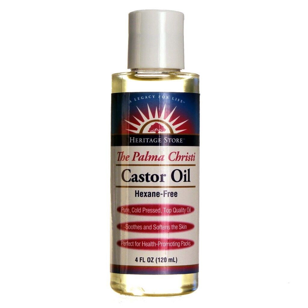 Heritage Products Óleo de Rícino Puro 120mL: Potência Natural para Cabelo, Pele e Sobrancelhas