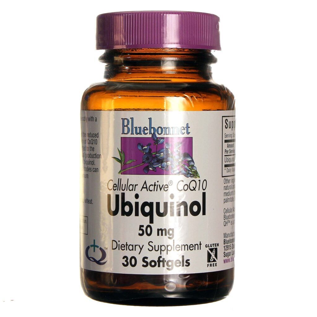 Bluebonnet Nutrition CoQ10 Ubiquinol 50 mg - 30 Cápsulas: Energia Celular e Bem-Estar para Brasileiros