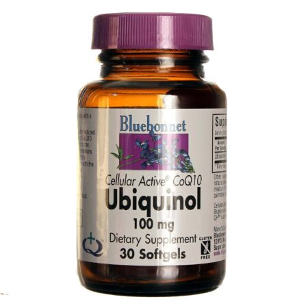 Bluebonnet Nutrition, Celular Active® CoQ10 Ubiquinol 100 mg - 30 Cápsulas