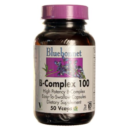 Bluebonnet Nutrition, Complexo-B 100 - 50 Cápsulas Vegetarianas