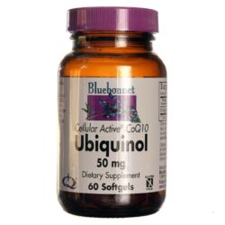 Bluebonnet Nutrition Cellular Active® CoQ10 Ubiquinol 50 mg - 60 Cápsulas em Gel: Energia Celular e Bem-Estar Antioxidante