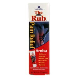 Natra-Bio Creme de Arnica 114g (4oz) - Alívio Muscular e Contusões Natural
