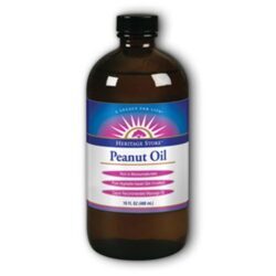 Óleo de Amendoim Heritage Products 473ml - Pureza e Qualidade Superior