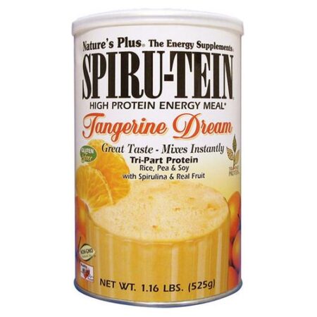 Nature's Plus, Proteína Spiru-Tein®, Sonho de Tangerina - 525 g