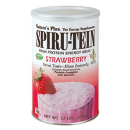 Nature's Plus, Proteína Spiru-Tein®, Morango - 544 g