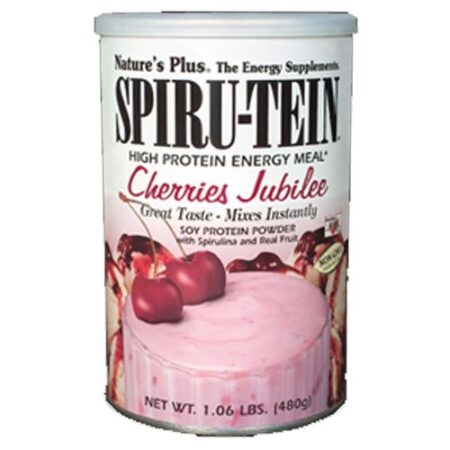 Nature's Plus, Proteína Spiru-Tein®, Cereja - 480 g