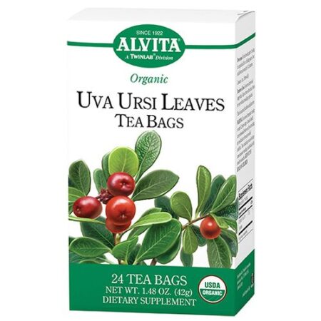 Alvita, Chá Orgânico de Uva Ursi - 24 Saquinhos