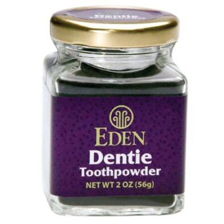 Eden Foods, Dentie toothpowder - Limpeza de Dentes e Gengivas - 56g