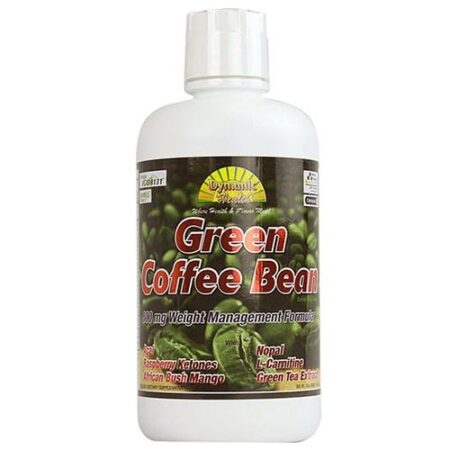 Dynamic Health Laboratories Verde Coffee Bean extrair o suco Mistura 30 fl oz