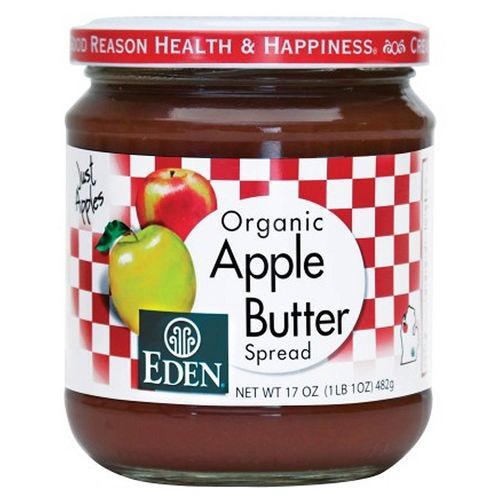 Eden Foods Geléia de Maçã Orgânica 482g - Sabor Puro e Saudável para o Bem-Estar Brasileiro