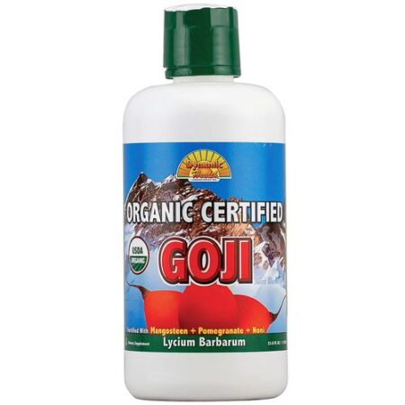 Dynamic Health Laboratories Goji Suco orgânico Mistura 33,8 onças fluidas