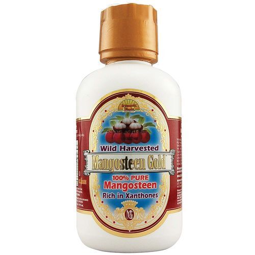 Dynamic Health Laboratories Orgânico Mangostão Ouro 473ml - Suplemento Líquido Puro